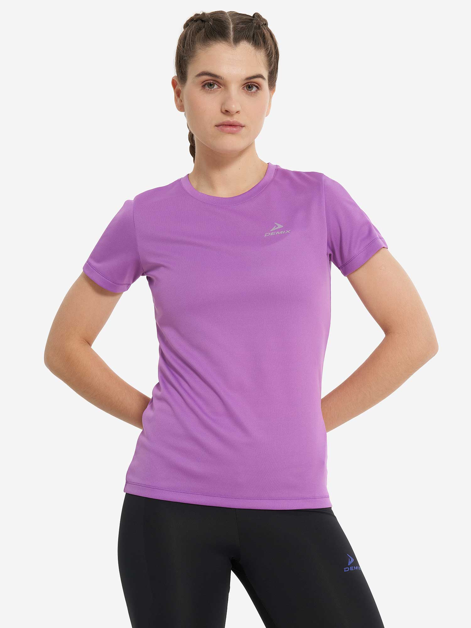 DEMIX Тениска W D Running AA SS T-shirt