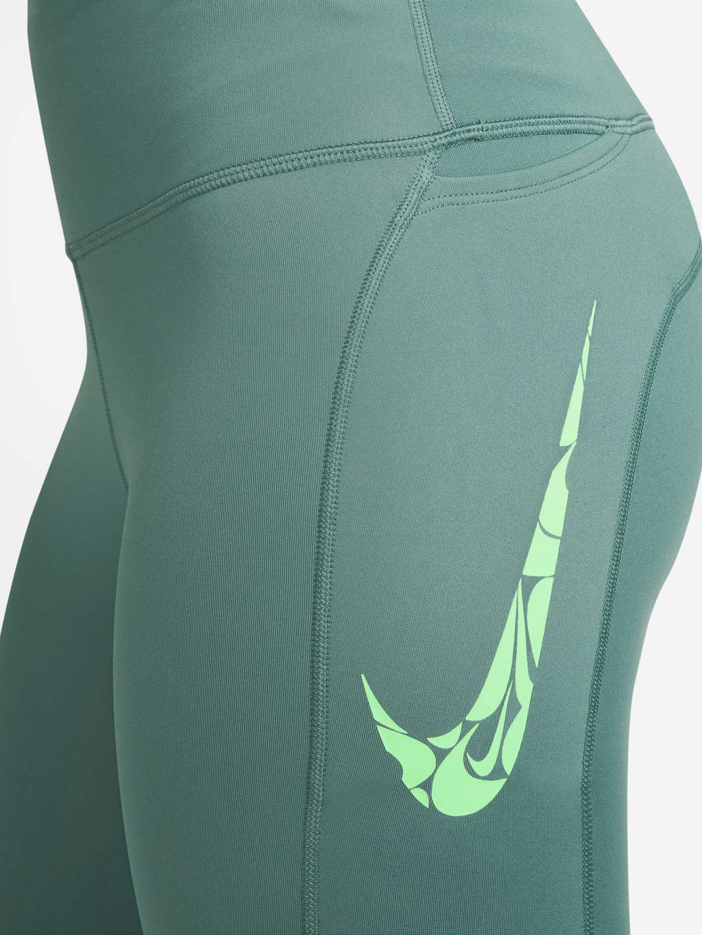 NIKE Клин W NK FST SW HBR DF MR 7/8 TGT