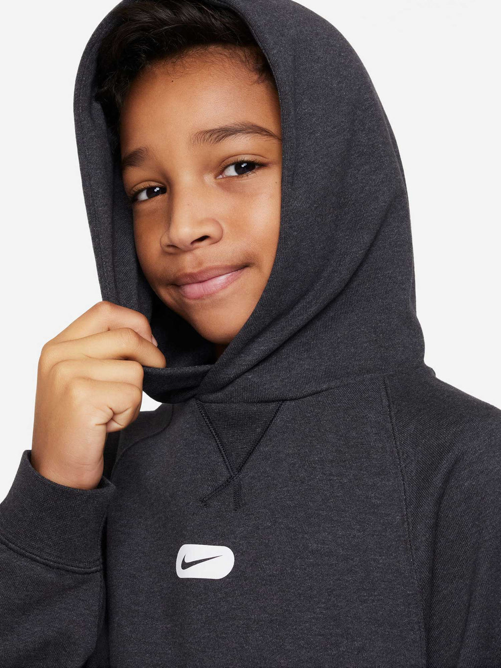 NIKE Суитшърт B NK DF ATHL FLC PO HOODIE