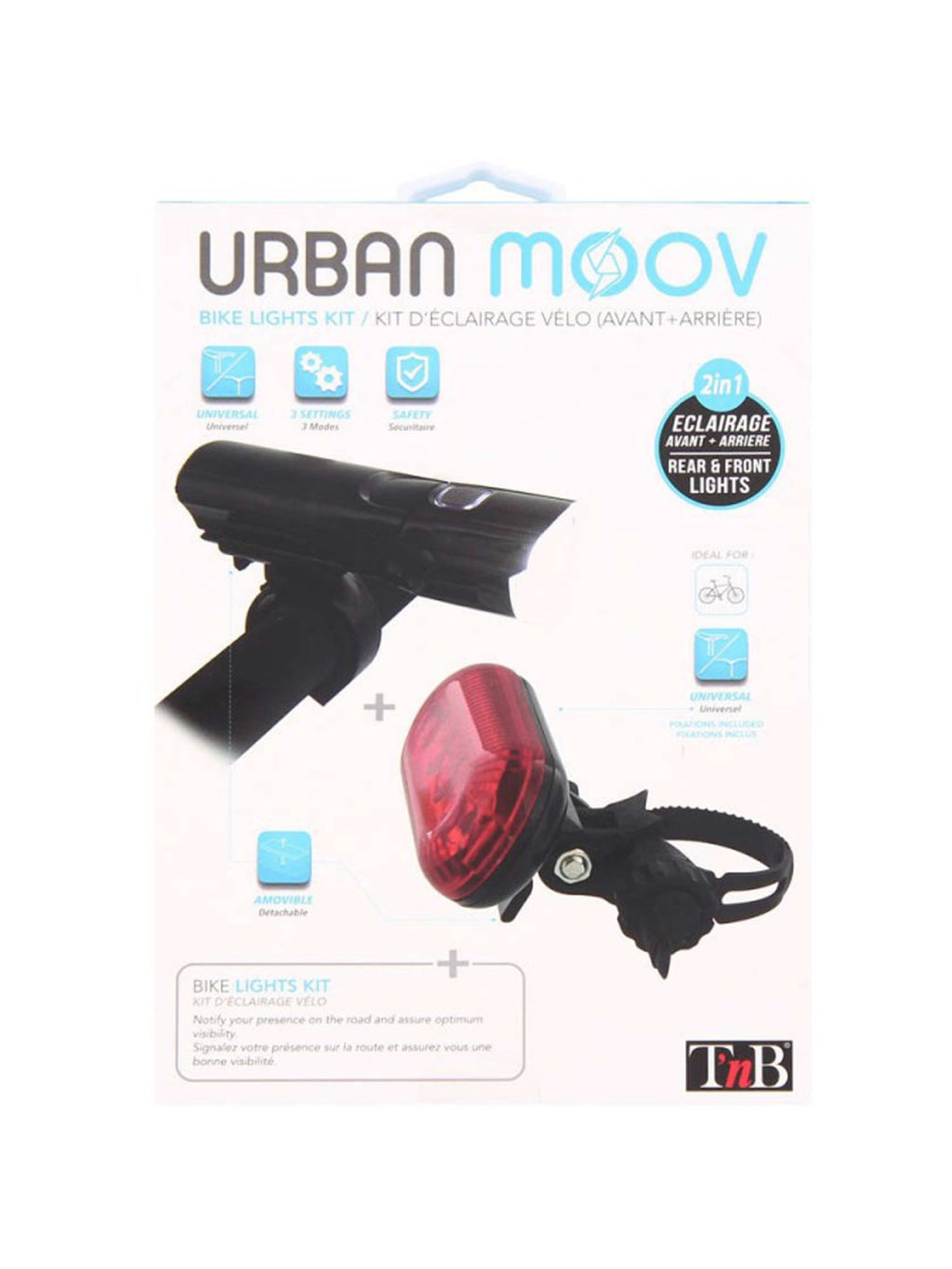 TNB Комплект светлини URBAN MOOV