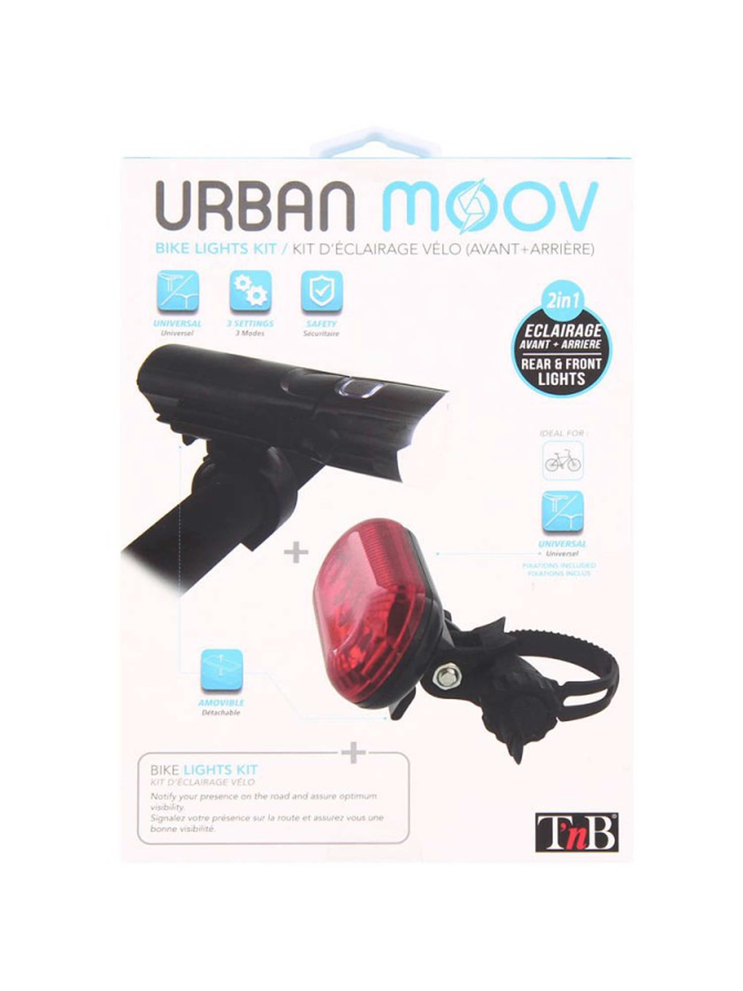 TNB Комплект светлини URBAN MOOV