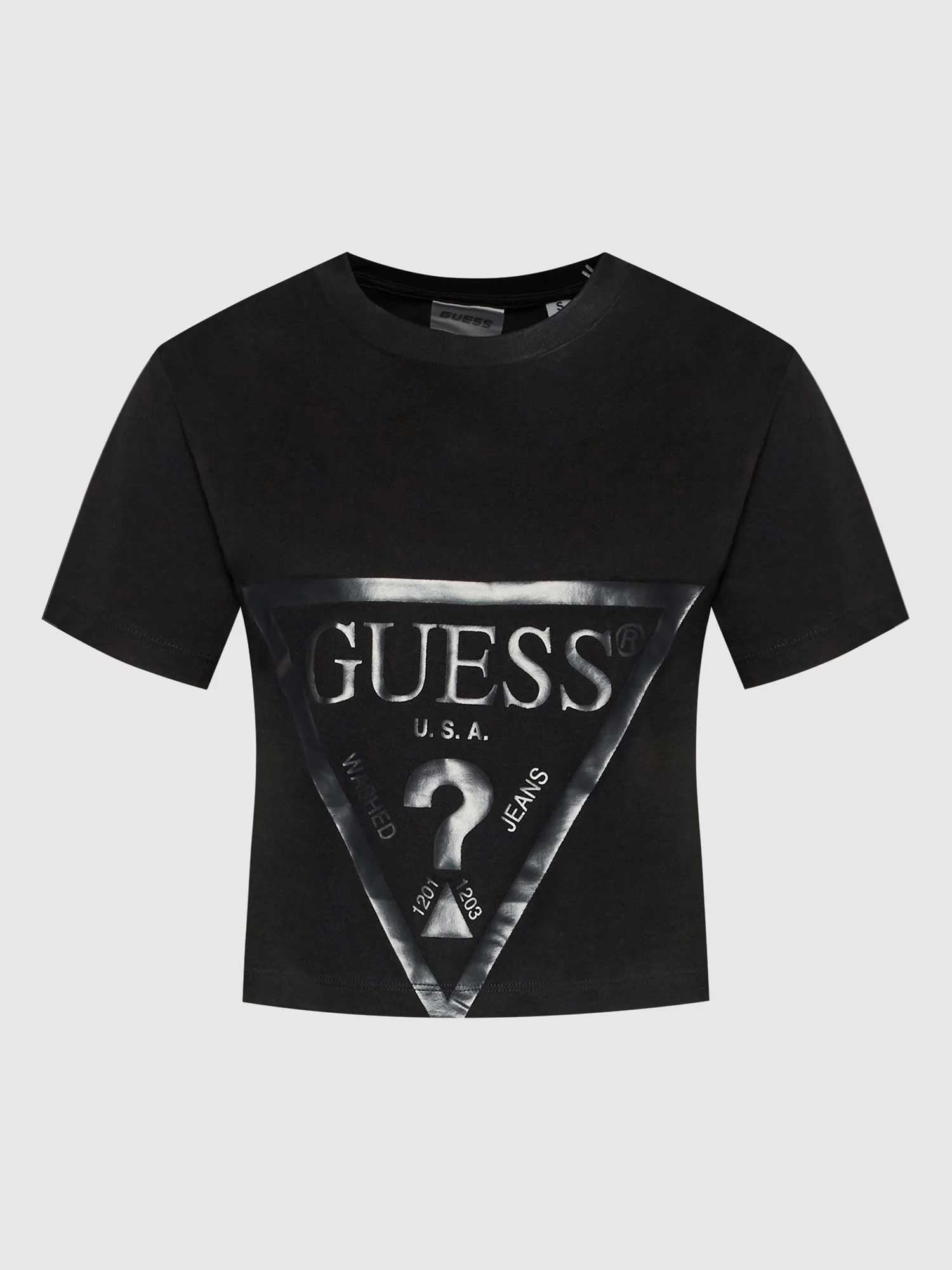 GUESS Тениска ADELE CROP T-SHIRT