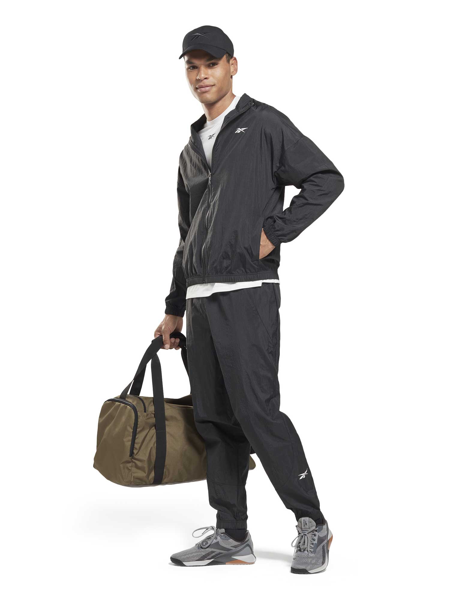 REEBOK Спортно горнище Training Woven Performance Jacket