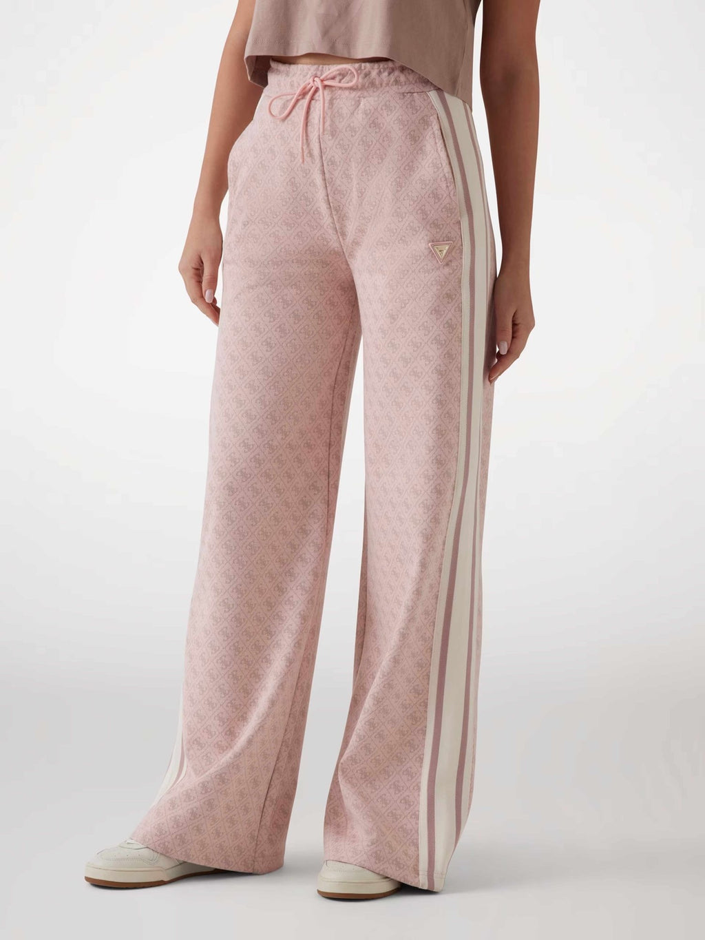 GUESS Спортно долнище JEAN G LOGO STRAIGHT LONG PANT