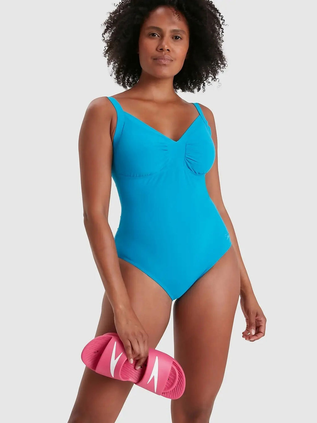 SPEEDO Цял бански SHAPING WATERGEM 1PC AF