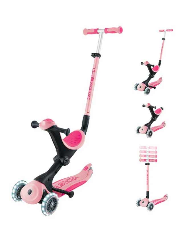 GLOBBER Тротинетка с родителски контрол GO UP DELUXE LIGHT