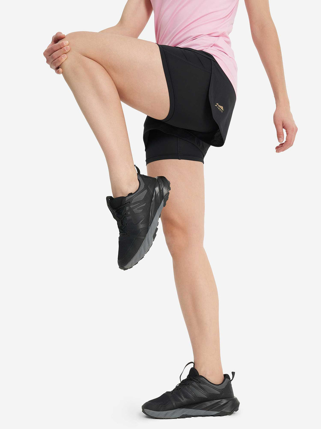 DEMIX Къси панталони W D Running Trail Lined Shorts