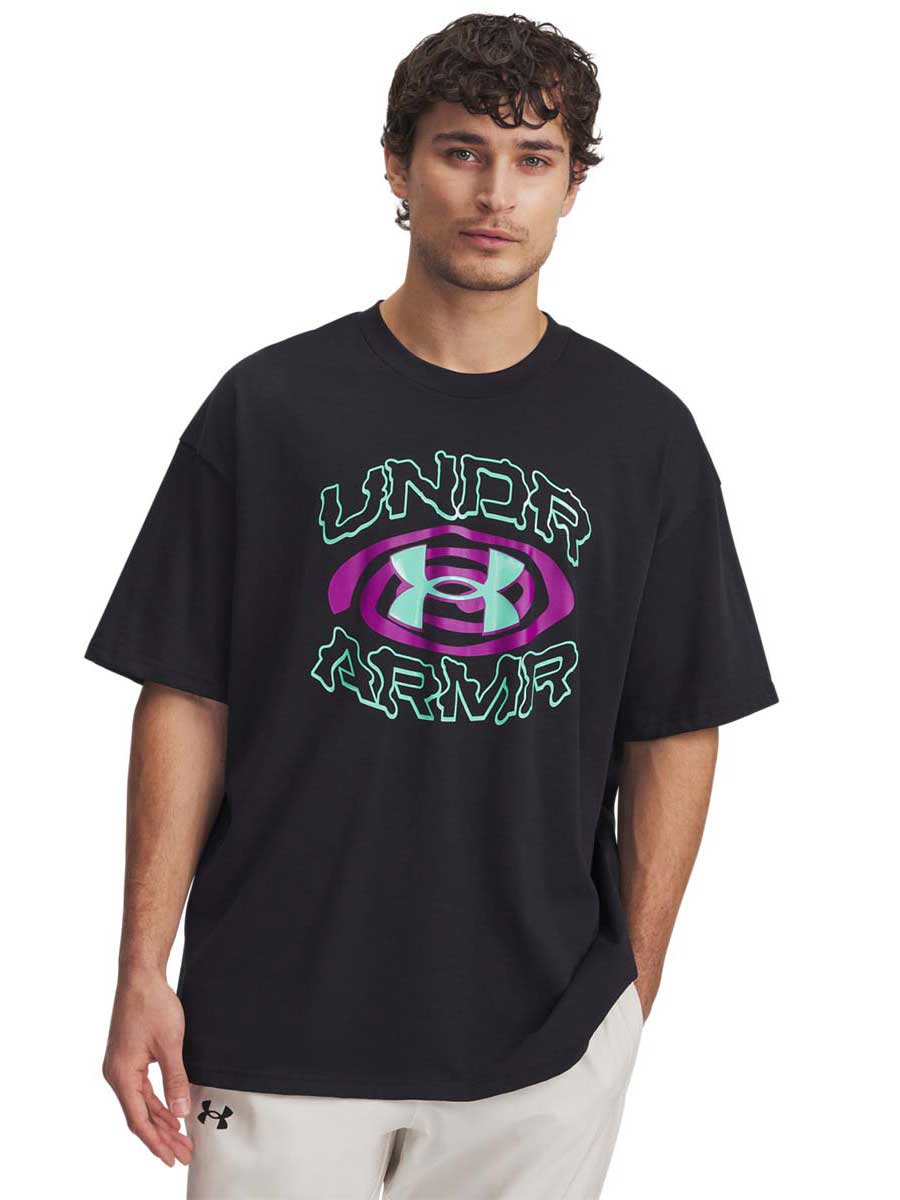 UNDER ARMOUR Тениска M HWT Hoops Hoopnotic SS
