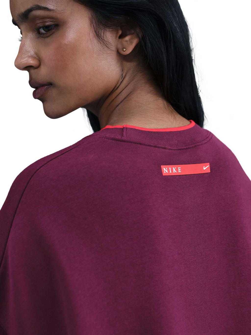 NIKE Блуза W NSW PHNX FLC CREW GLS