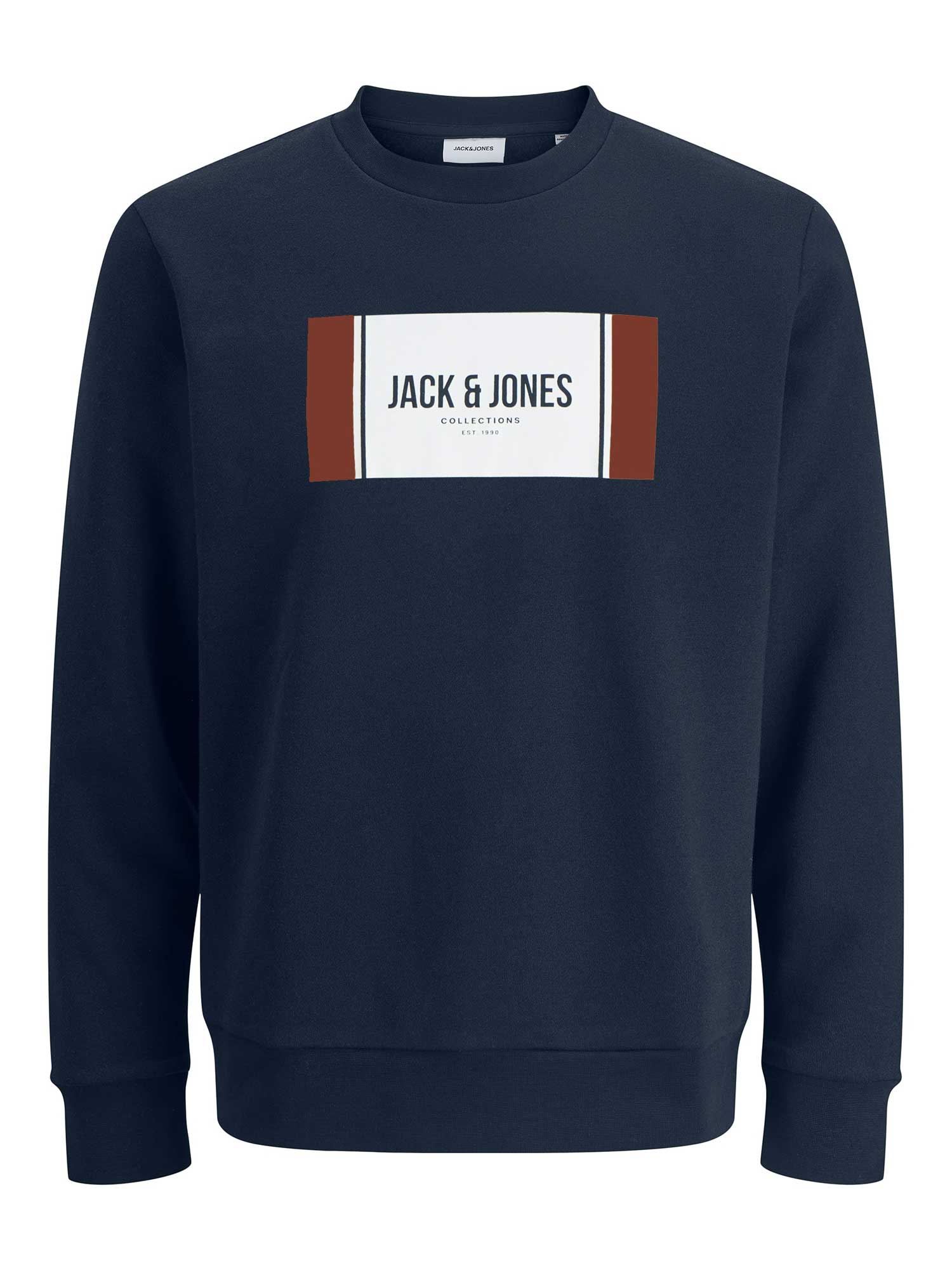 JACK & JONES Блуза JJHAYATO SWEAT CREW NECK BTS LN