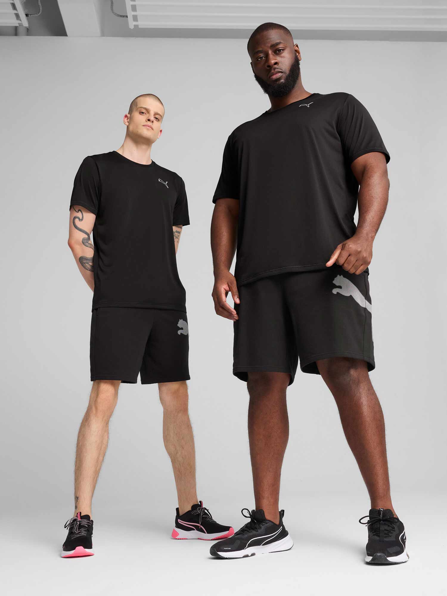 PUMA Къси панталони M TAD BIG LOGO 8'' Knit Short