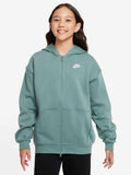 NIKE Суитшърт G NSW CLUB FLC OVRSZD FZ LBR