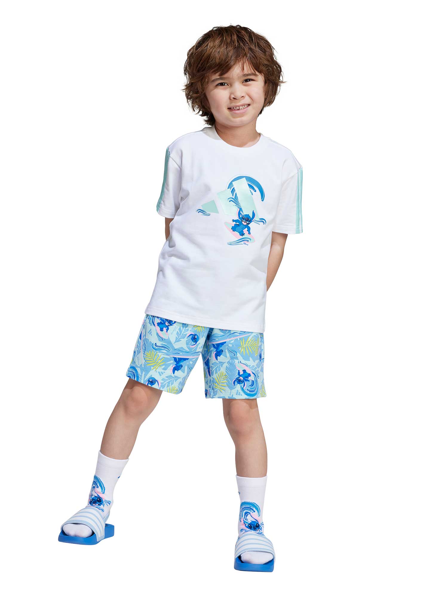 ADIDAS SPORTSWEAR Спортен екип x Disney Lilo and Stitch Tee Set Kids