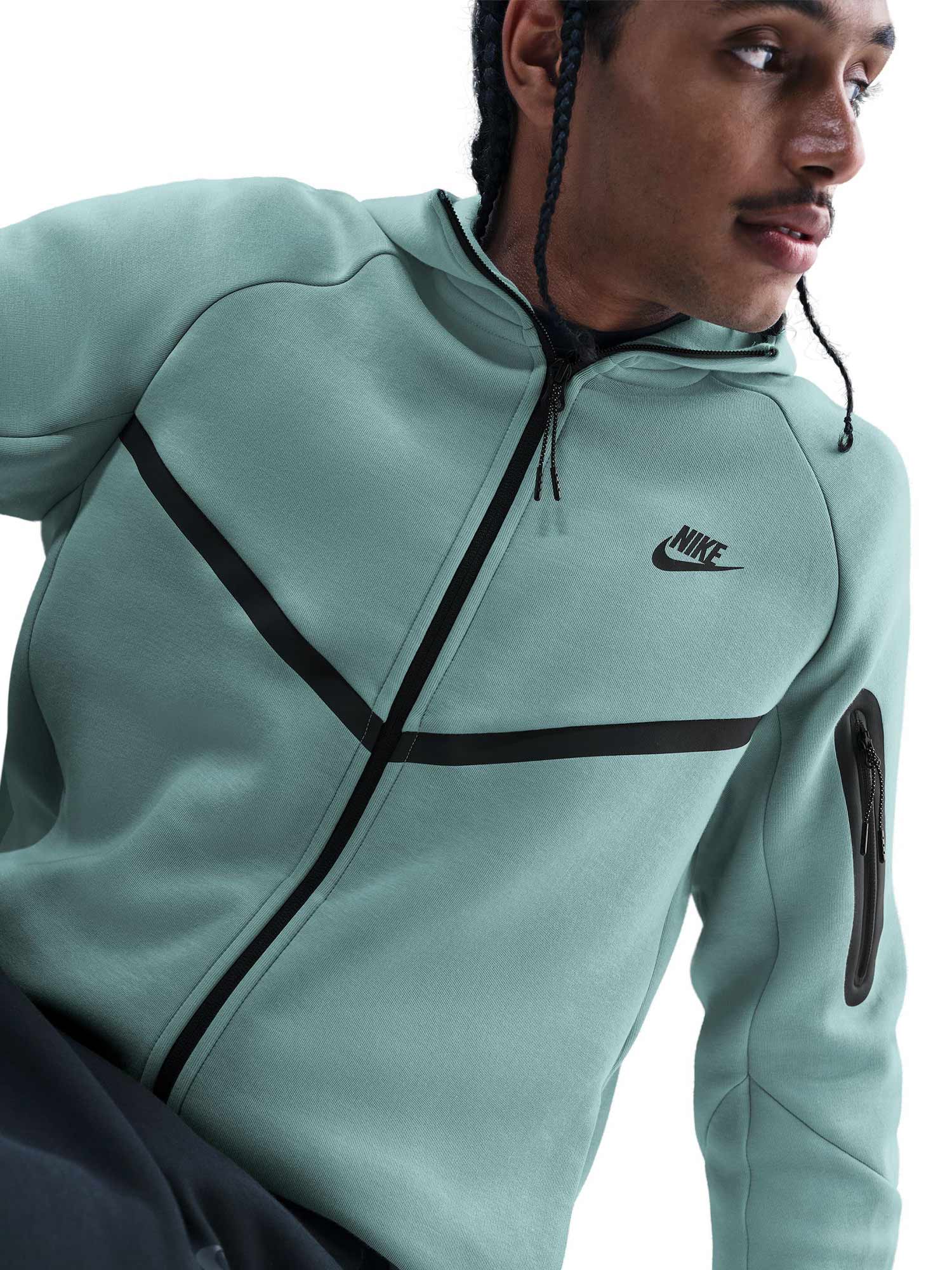 NIKE Суитшърт M NK TCH FLC FZ WR HOODIE