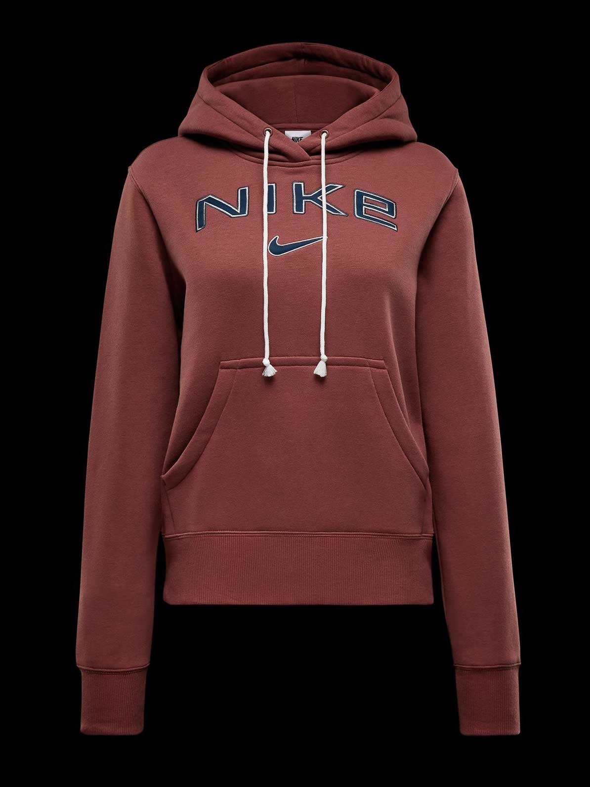 NIKE Суитшърт W NSW PHNX FLC STD PO LOGO HDY