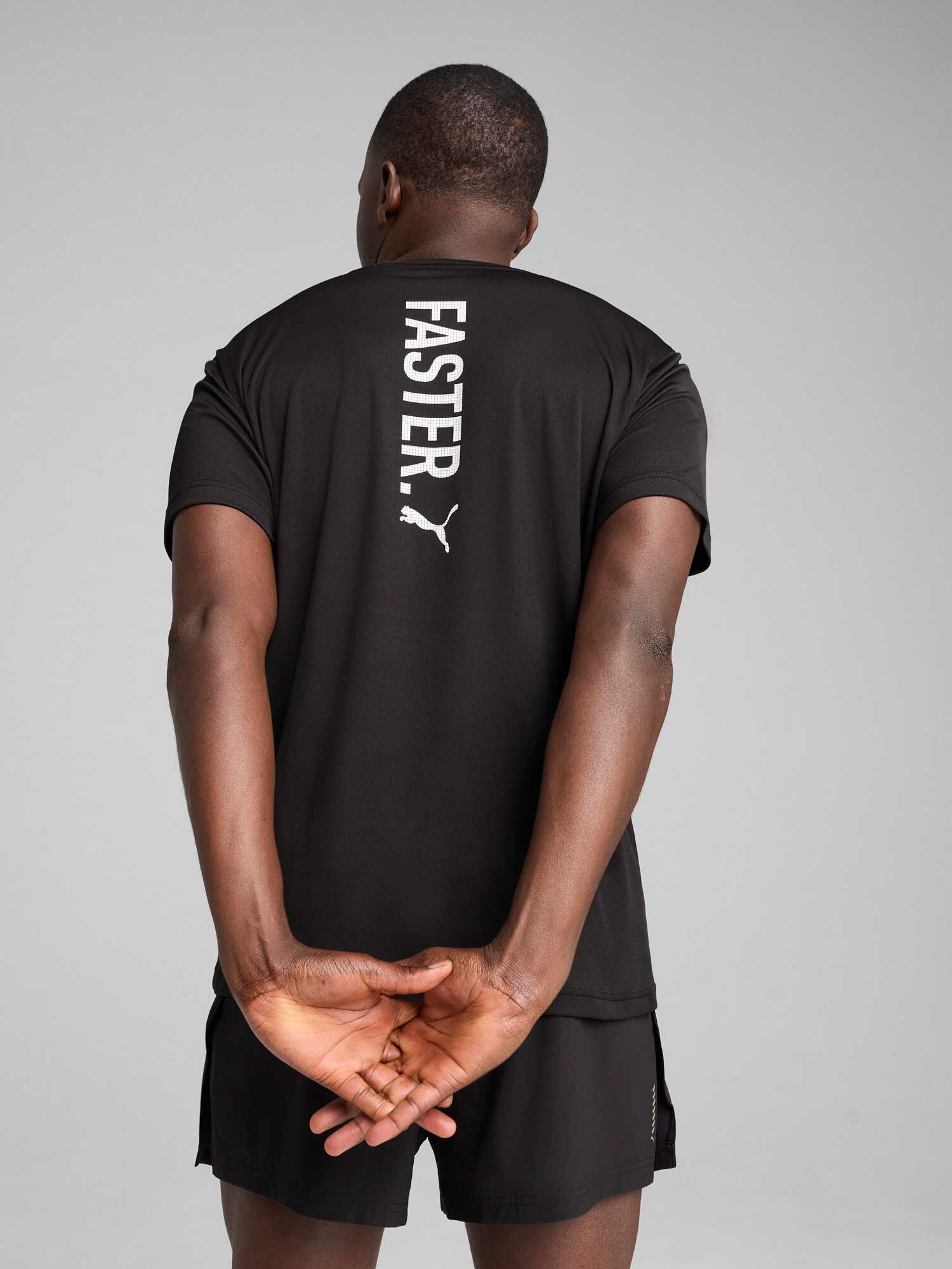 PUMA Тениска GRAPHICS RUNNING FASTER TEE M
