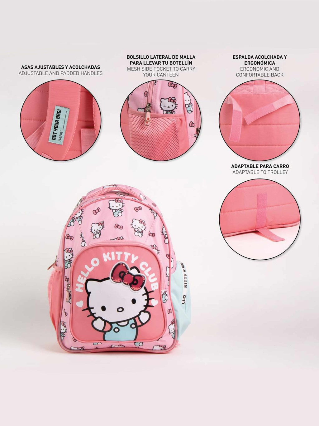CERDA Ученическа раница HELLO KITTY